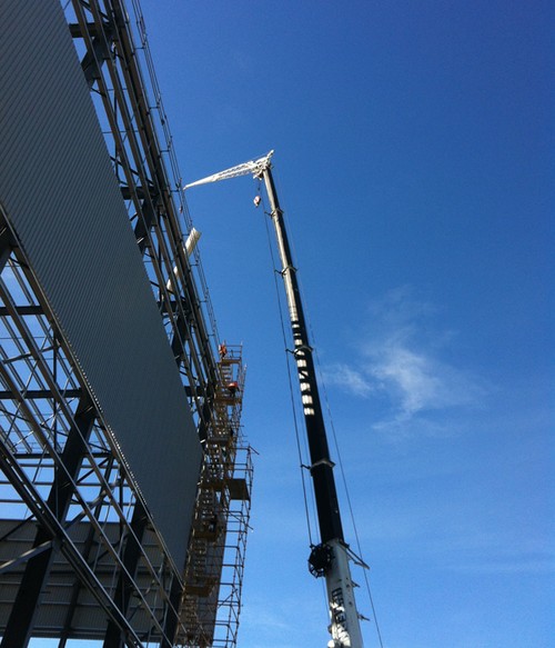 Dandenong Steel Erection Project